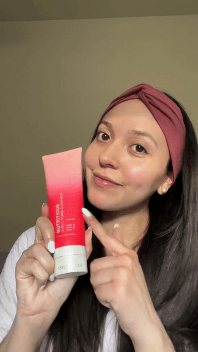 Estée Lauder Nutritious 2-in-1 Foam Cleanser – Cleanse + Glow Naturally